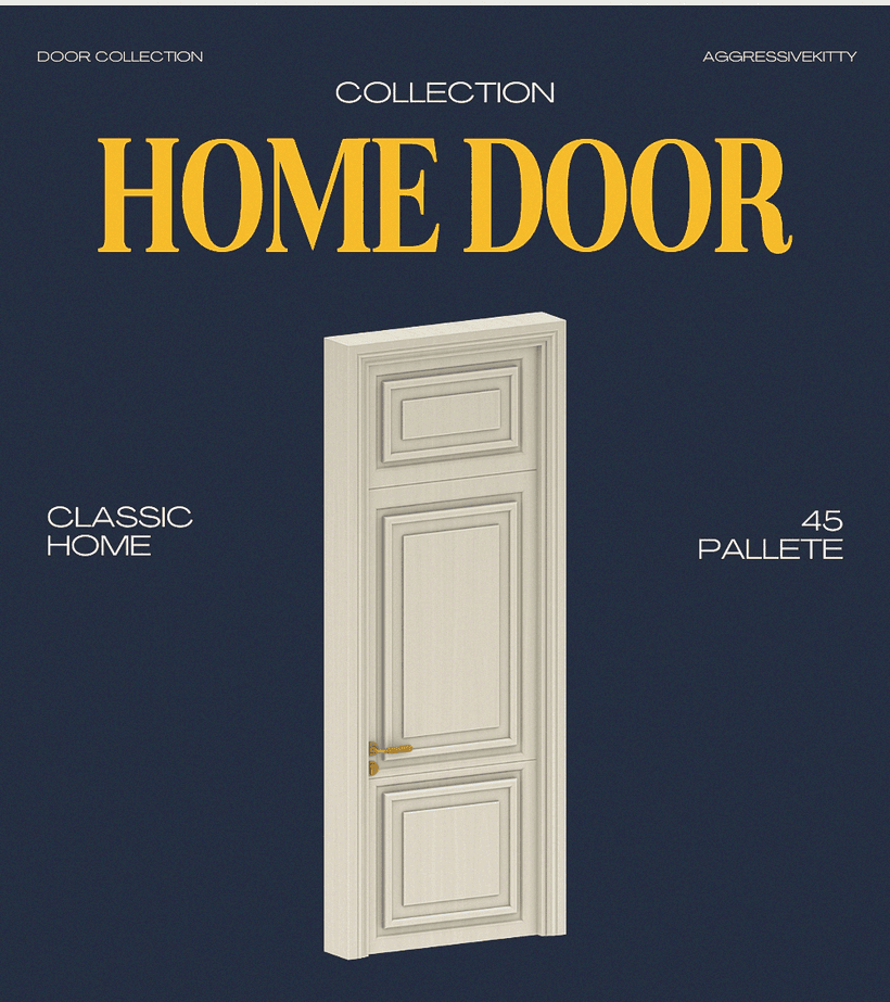 Галерея мода Набор дверей Home Door Collection #1